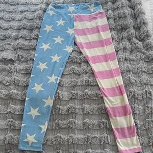 LuLaRoe Star and Stripe Leggings